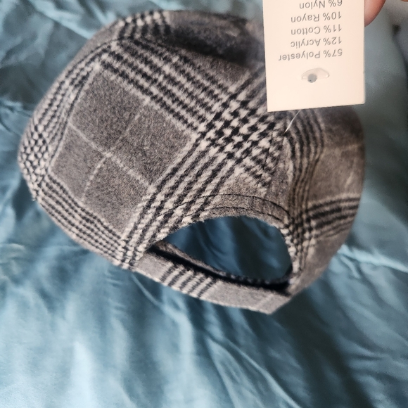 Plaid fashion Hat - Picture 3 of 6